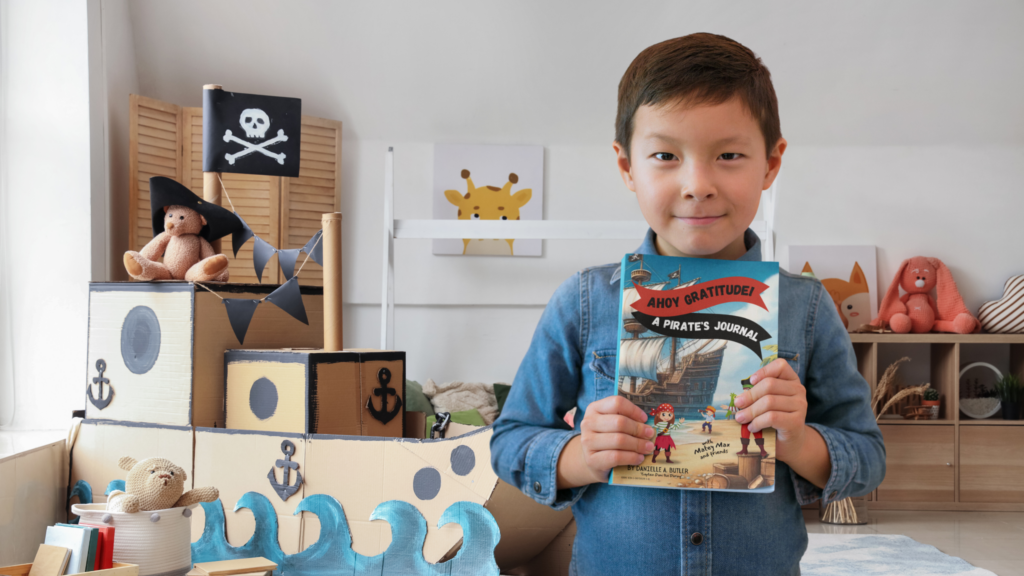 Ahoy Gratitude! A Pirate's Journal Kids Gratitude Journal
