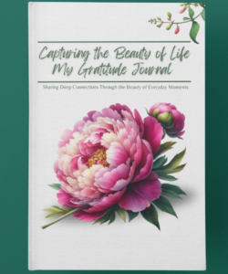 Capturing the Beauty of Life - My Gratitude Journal - Adult Journal