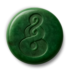 Māori double-twist symbol representing connection and enduring relationships.