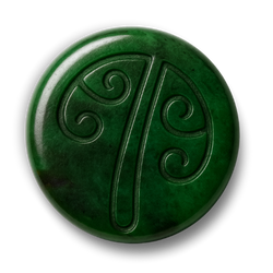 Koru-style Māori spiral symbol representing growth and new beginnings.